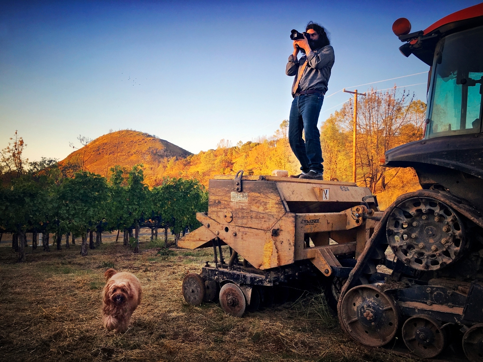 Stephen-Austin-Welch-director-photographer-bts-behind-the-scenes-walt-winery-tractor